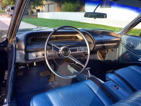 1964 Chevrolet Impala Ss Super Sport Unrestored Original Daytona Blue