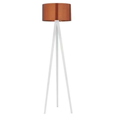 15 Collection Of Copper Shade Tripod Floor Lamps