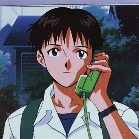 Shinji Ikari Icon Neon Genesis Evangelion Evangelion Neon Evangelion