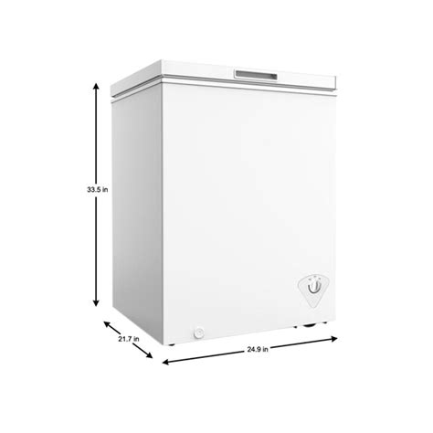 Lot Detail Magic Chef 5 0 Cu Ft Chest Freezer In White