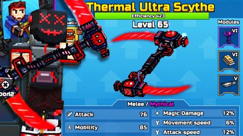Pixel Gun 3d Gameplay Walkthrough Part 72 Thermal Ultra Scythe