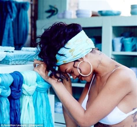 Rihanna Shows Off More Of Her River Island Collection In Greece