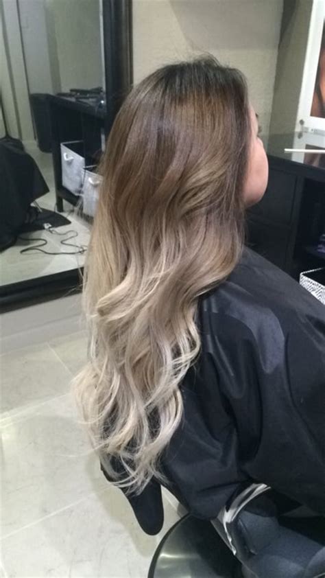 Ash Blonde Ombre On Asian Hair Yelp
