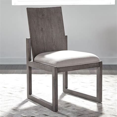 Liberty Furniture Modern Farmhouse Contemporary Panel Back Side Chair