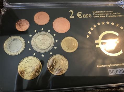 Europe 11 Coin Sets All Comemorative Euro Coins In Numismatic Wooden