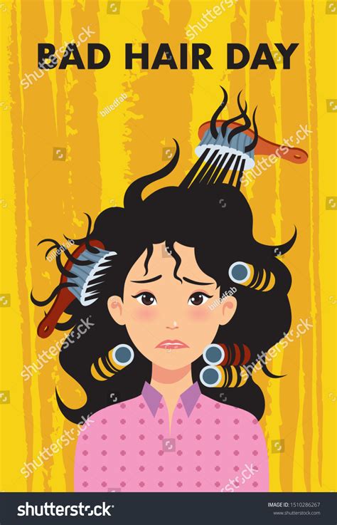 272 Bad Hair Day Cartoon Images Stock Photos And Vectors Shutterstock