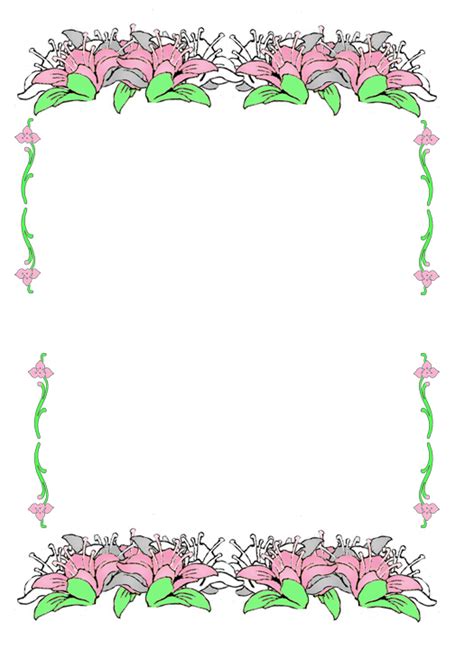 Free easter printables for toddlers, preschool and kindergarten. Free Printable Borders for Easter