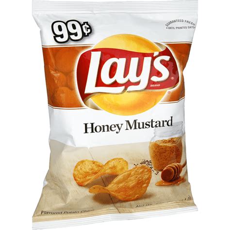 Lays Honey Mustard Flavored Potato Chips Potato Foodtown