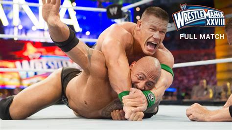 Smackdown The Rock Vs John Cena - The Rock vs. John Cena - "Once in a Lifetime" Match: WrestleMania