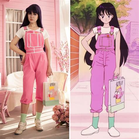 Self Rei Hino Pink Overalls Sailor Moon My Most Comfortable Cosplay So Far D Was Made