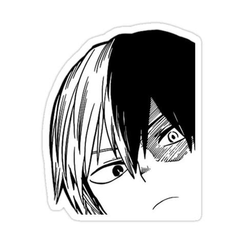 Shoto Todoroki Mha Bnha Sticker By Itsyowitch In 2021 Cute Stickers