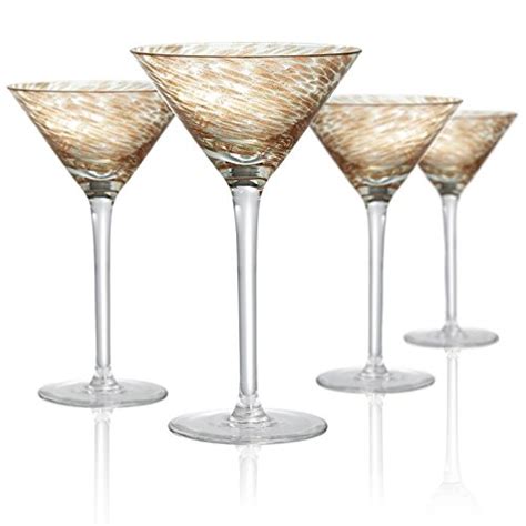 Buy Artland Misty Martini Glass Set Of 4 8 Oz Clear Online At Low Prices In India
