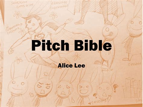 animation pitch bible and character design behance