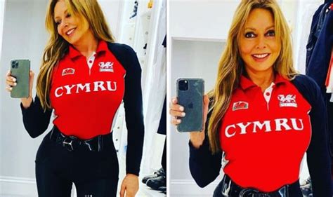 Carol Vorderman 60 Shows Off Incredibly Curvy Figure As She Puts On