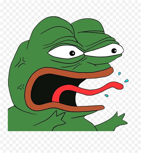 Angry Pepe Transparent Png Angry Frog Meme Pepe Frog Png Free