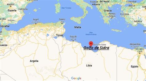 ¿dónde Está El Golfo De Sidra Dónde Queda El Golfo De Sidra ¿dónde