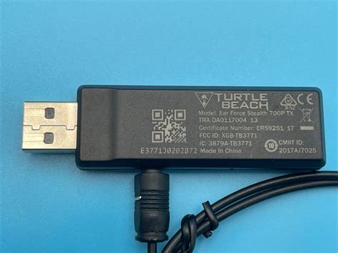 Turtle Beach Model Ear Force Stealth 700P TX Transmitter USB Dongle