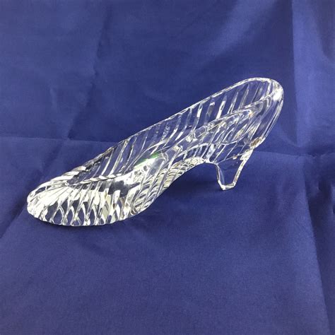 Galway Irish Crystal Slipper 24 Lead 6 12 X 3 In No Chips Etsy