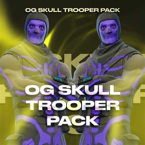 Og Skull Trooper Pack Full Access Forterium Spielkonto Kaufen