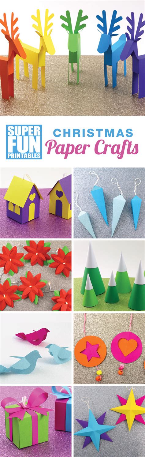 12 Christmas Paper Crafts The Craft Train