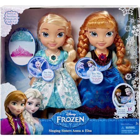 Disney Frozen Singing Babes Elsa And Anna Dolls Exclusive Walmart Com Elsa And Anna