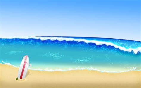 37 Beach Waves Wallpaper