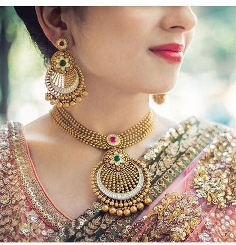 Indian Wedding Gold Long Necklace Designs Marivalkiria
