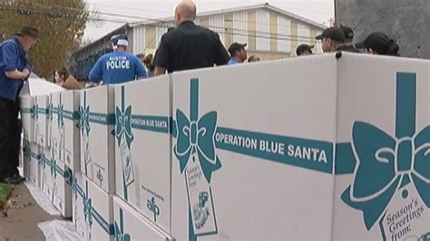Operation Blue Santa Delivers Thousands Of Presents To Austin Families