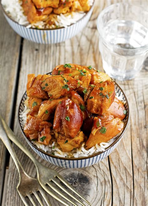 Named bourbon chicken because it was supposedly created by a chinese cook who. The Iron You: Easy Crock-Pot Bourbon Chicken