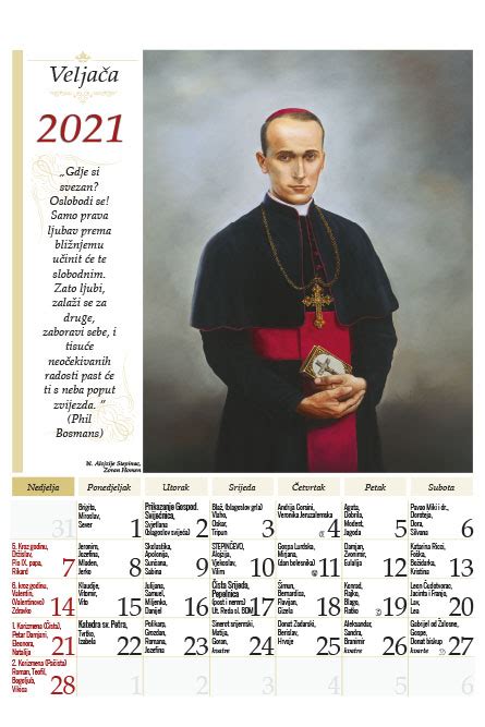Kalender 2021 Katolički Kalendar 2021 Kalender Aug 2021