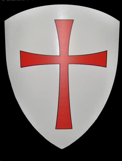 Templar Shield Medieval Shields For Sale Avalon