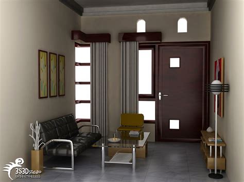 contoh desain ruang tamu minimalis type  ruang tamu rumah desain