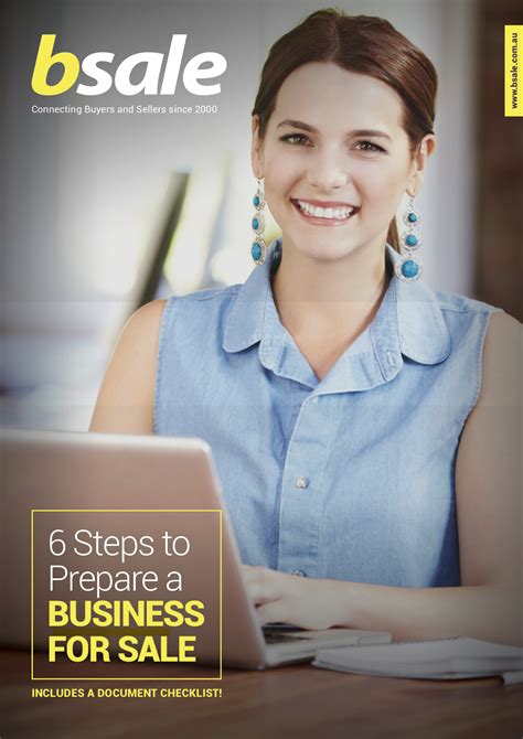 6 Steps To Prepare Your Business For Sale Free E Book From Bsale