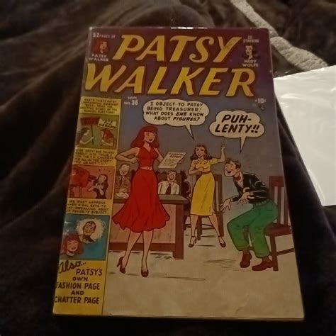 Patsy Walker 36 Atlas Comics 1951 Golden Age Paper Dolls Good Girl Art