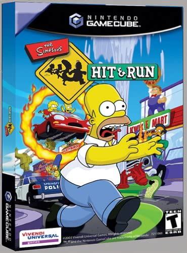 The Simpsons Hit And Run Gamecube Nintendo Gamecube Video Games