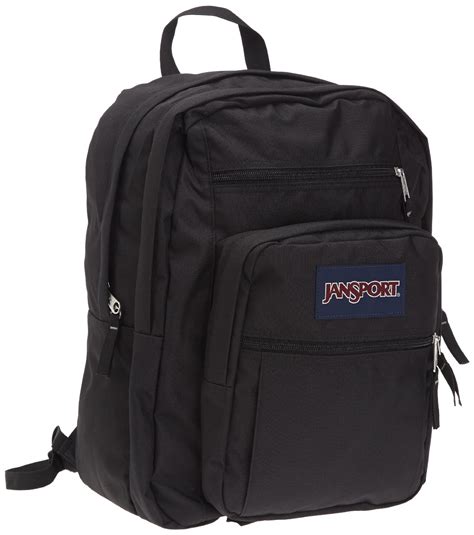 Jansport Big Student Backpack Black Tdn7 008 617931080089 Ebay