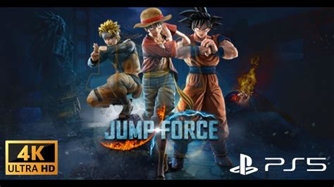 Jump Force Ps5 Gameplay 4k 60fps Pt Br Youtube