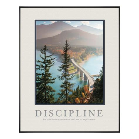 All Motivational Posters By Successories Discipline Bridge