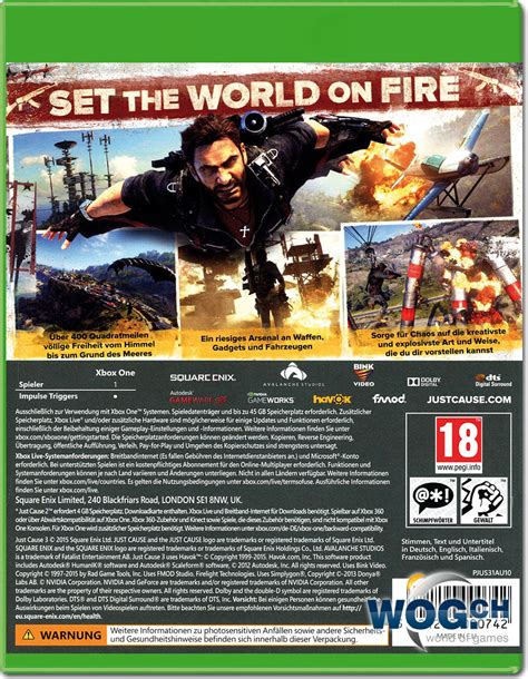 Just Cause 3 Xbox One World Of Games