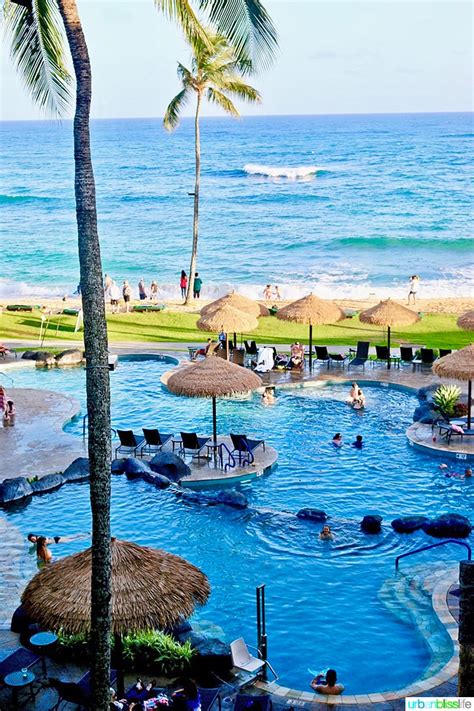 Sheraton Kauai Resort Oceanfront Hawaii Hotel Urban Bliss Life