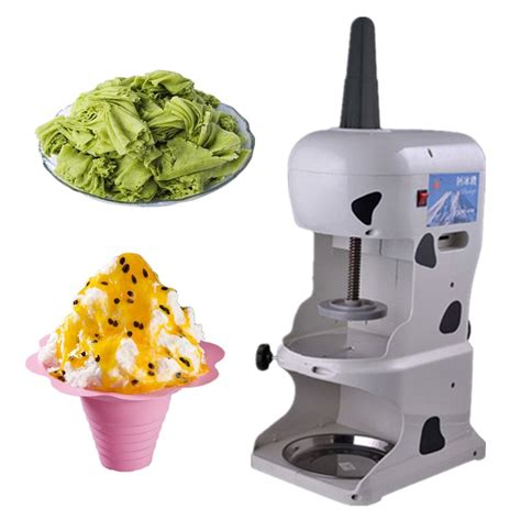 Automatic Electric Shaved Ice Cream Machine Snow Ice Shaverice Shaver