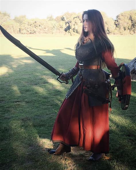 Astrokerrie Larp Costume Medieval Costume Diy Warrior Woman