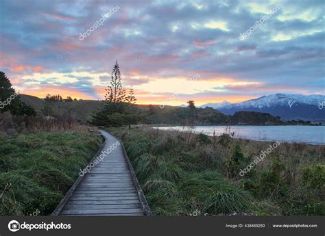 Path New Zealand Stock Photo By ©mrchrisse 438469250