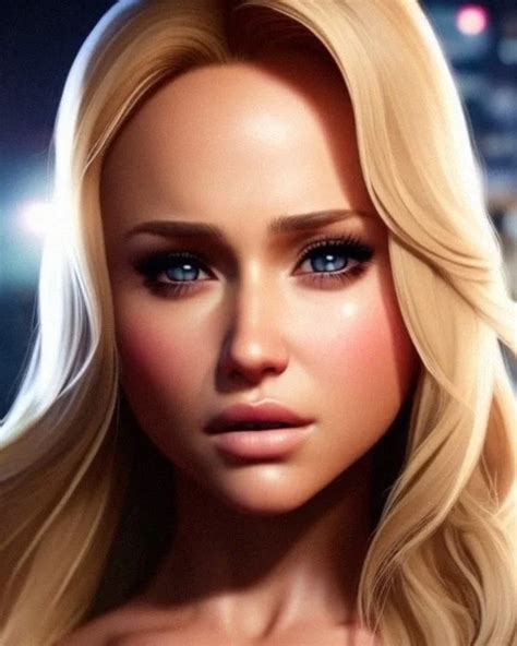 Ai Art Generator Photorealistic Full Body Portrait Female 3d Model Blonde Hair Resembling