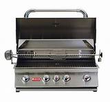 Ne Grill 4 Burner Propane Gas Grill In Stainless Steel