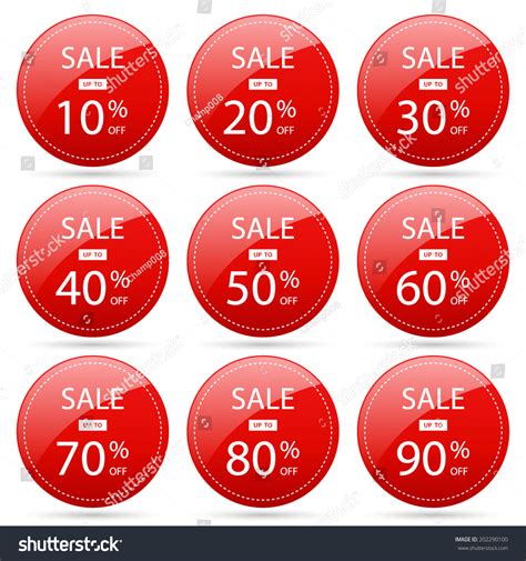 Sale Up To 102030405060708090 Percent On Royalty Free Stock