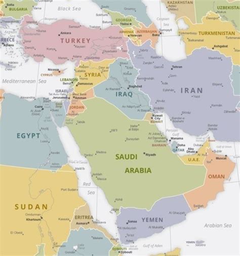 Middle East Map The History Guy War And Conflicts News