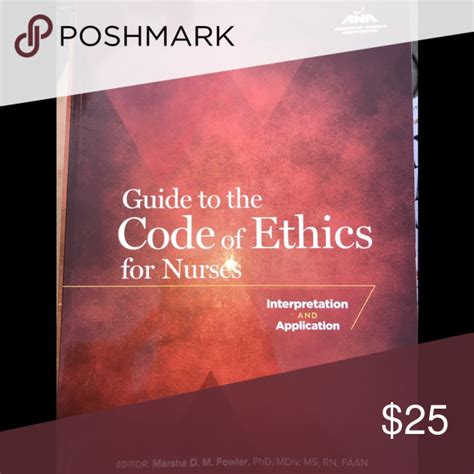 Guide To The Code Of Ethics For Nurses By The American Nurses Association Barely Used In Great