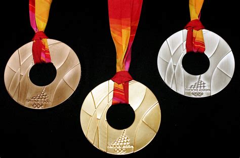 Here S A Look At Every Olympic Gold Medal Design Since 2000 Sports