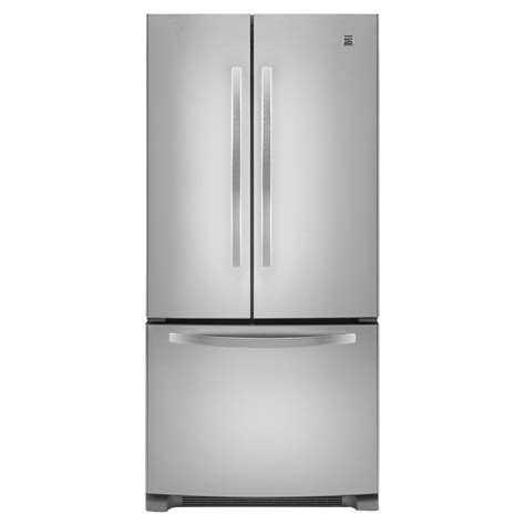Some brands outfit their freezers with double swing. Kenmore 72003 22.1 cu. ft. 33" French Door Bottom-Freezer ...